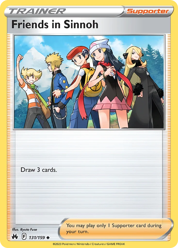 Friends in Sinnoh · Crown Zenith