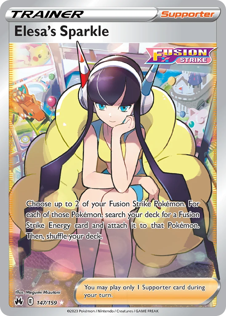 Elesa's Sparkle · Crown Zenith