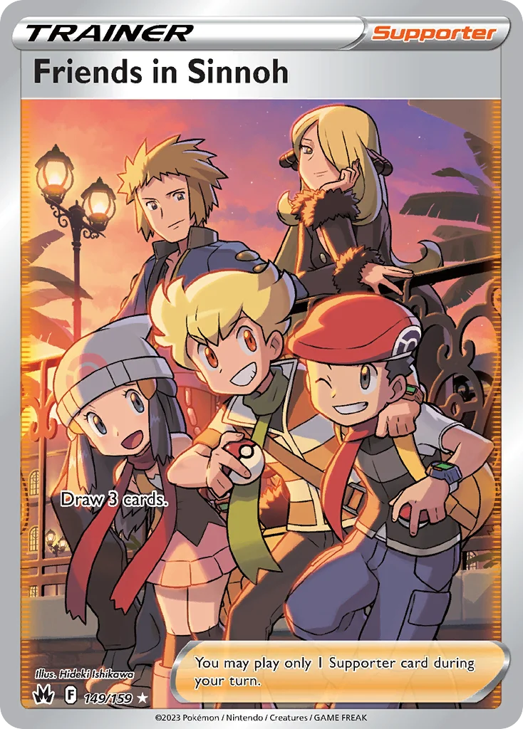 Friends in Sinnoh · Crown Zenith