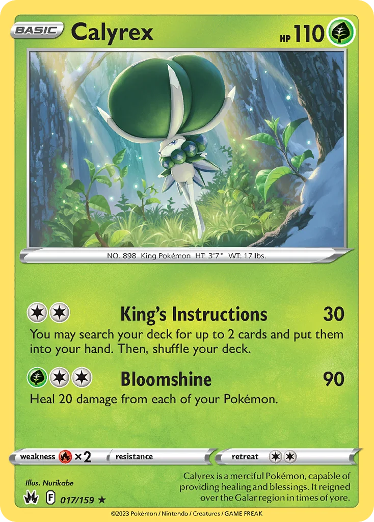 Calyrex · Crown Zenith