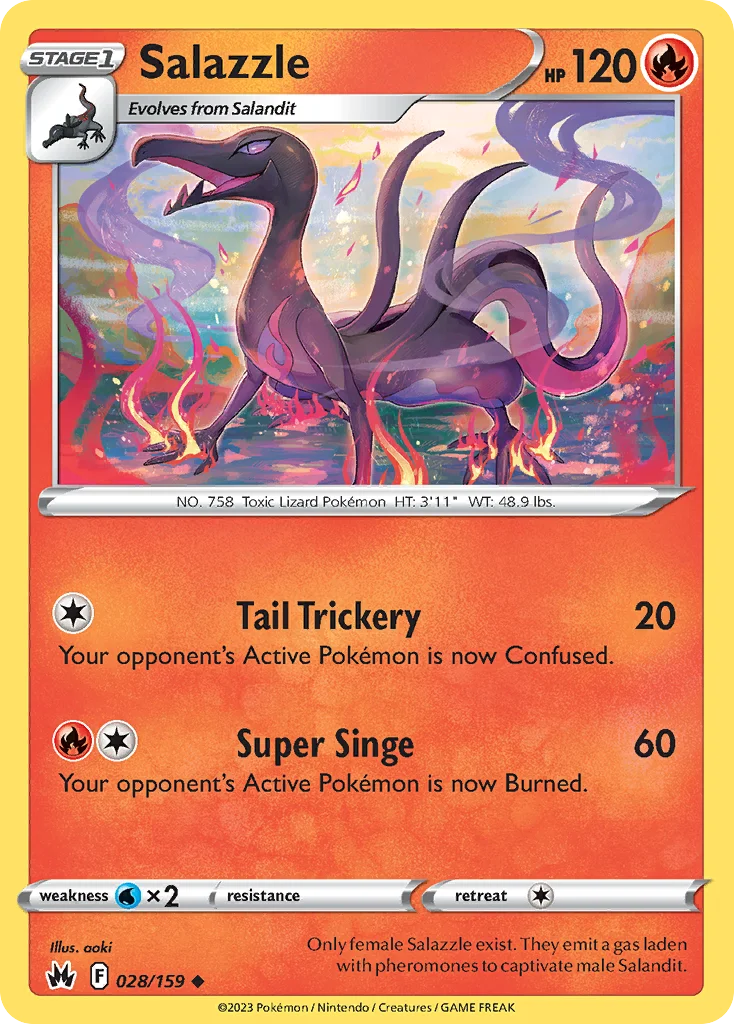Salazzle · Crown Zenith
