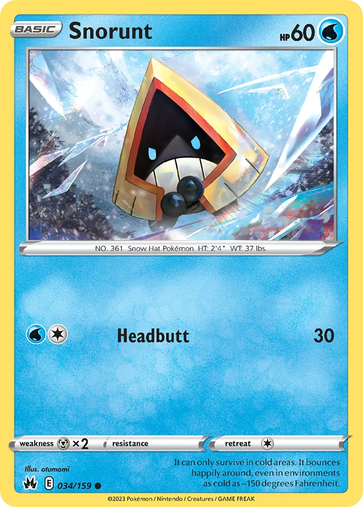 Snorunt · Crown Zenith