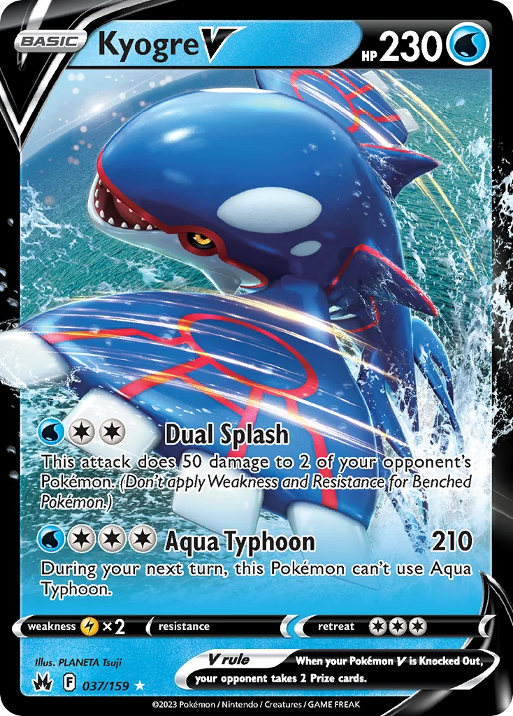 Kyogre V · Crown Zenith