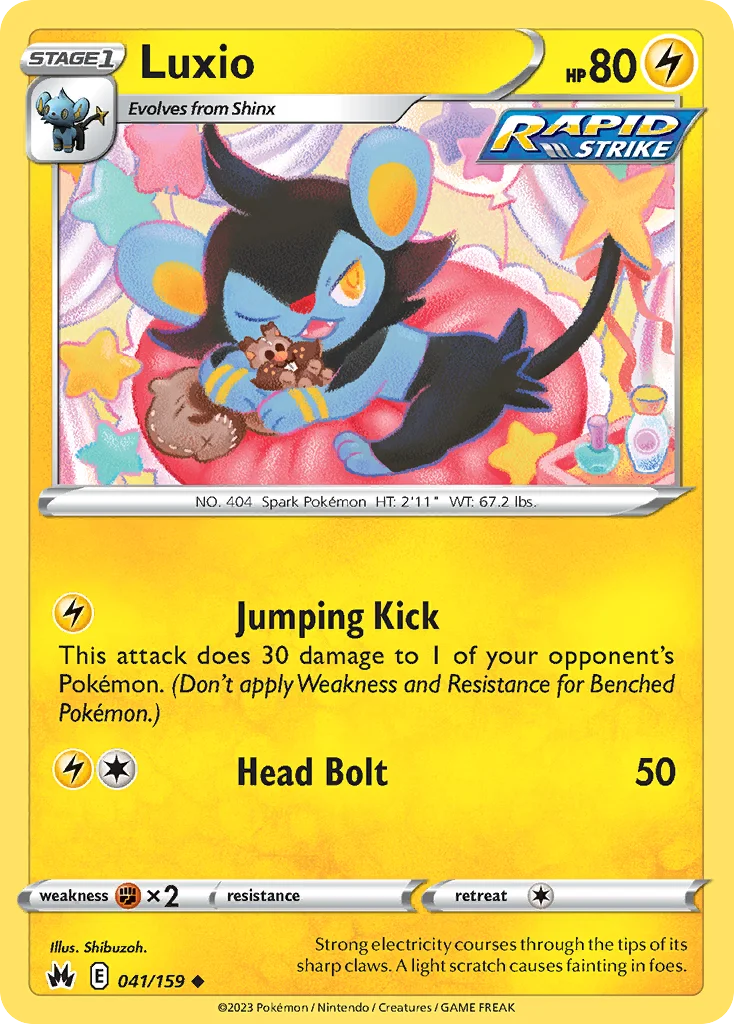 Luxio · Crown Zenith