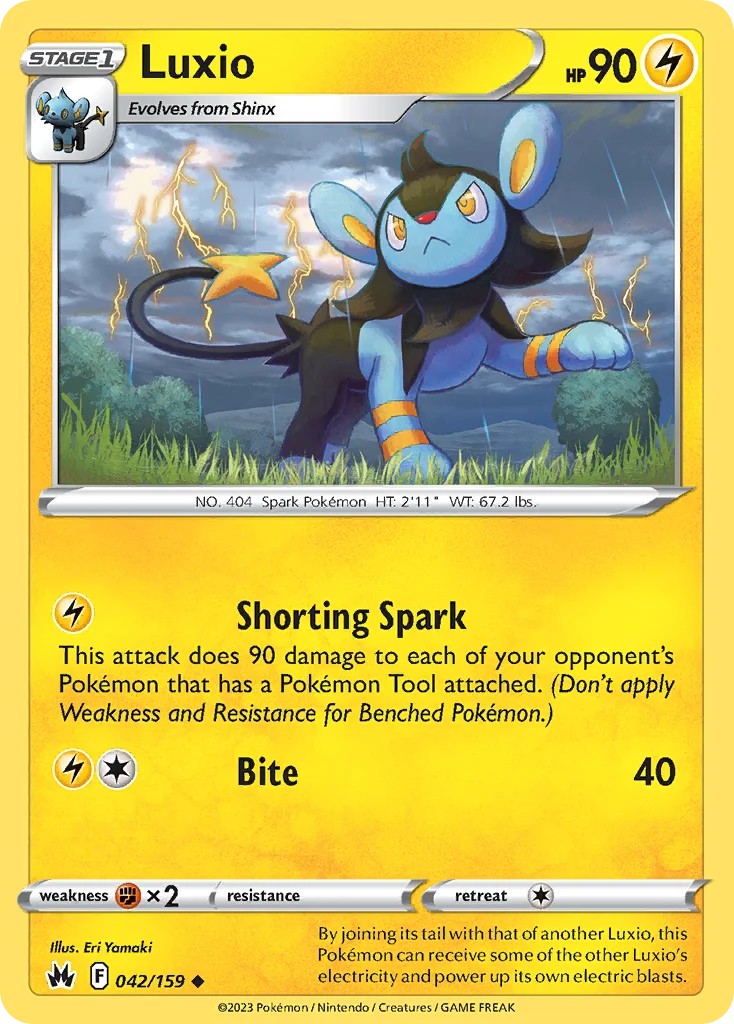 Luxio · Crown Zenith