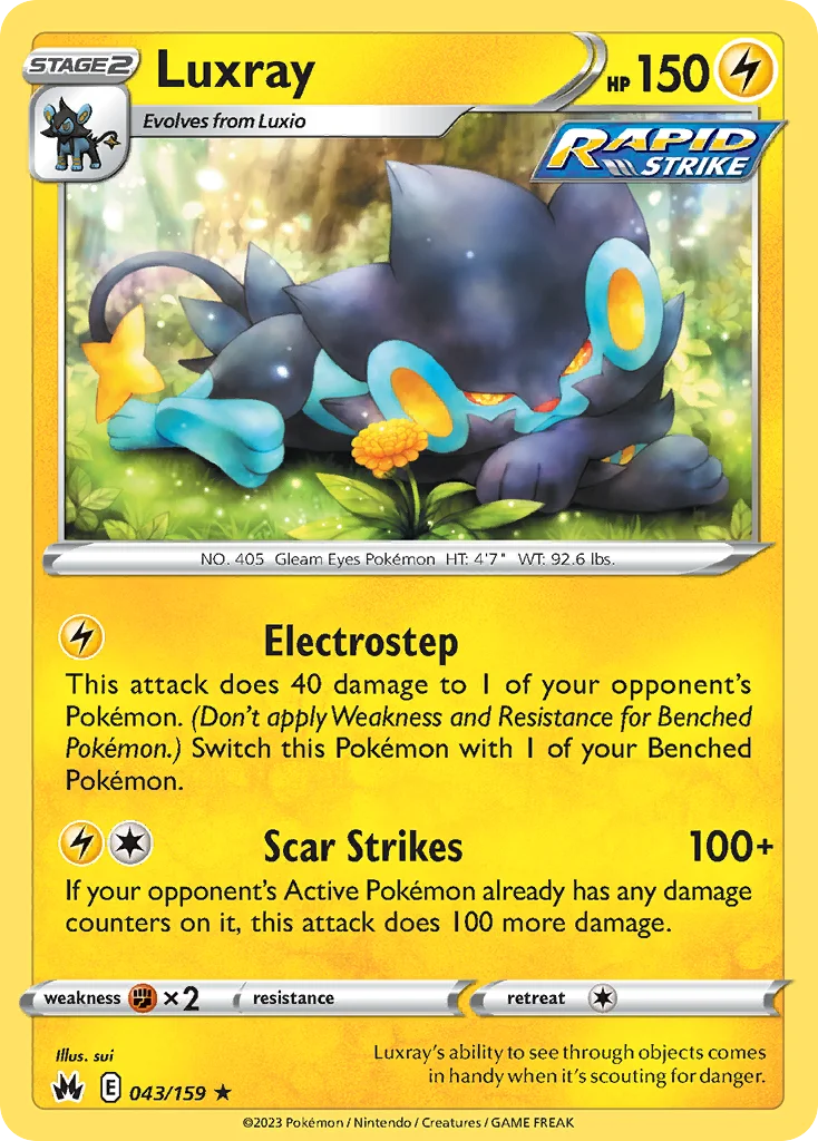 Luxray · Crown Zenith