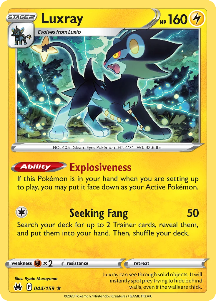Luxray · Crown Zenith