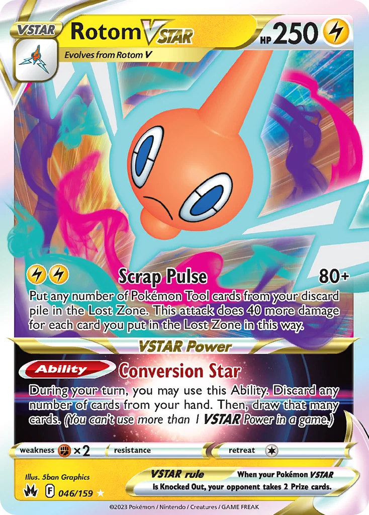 Rotom VSTAR · Crown Zenith