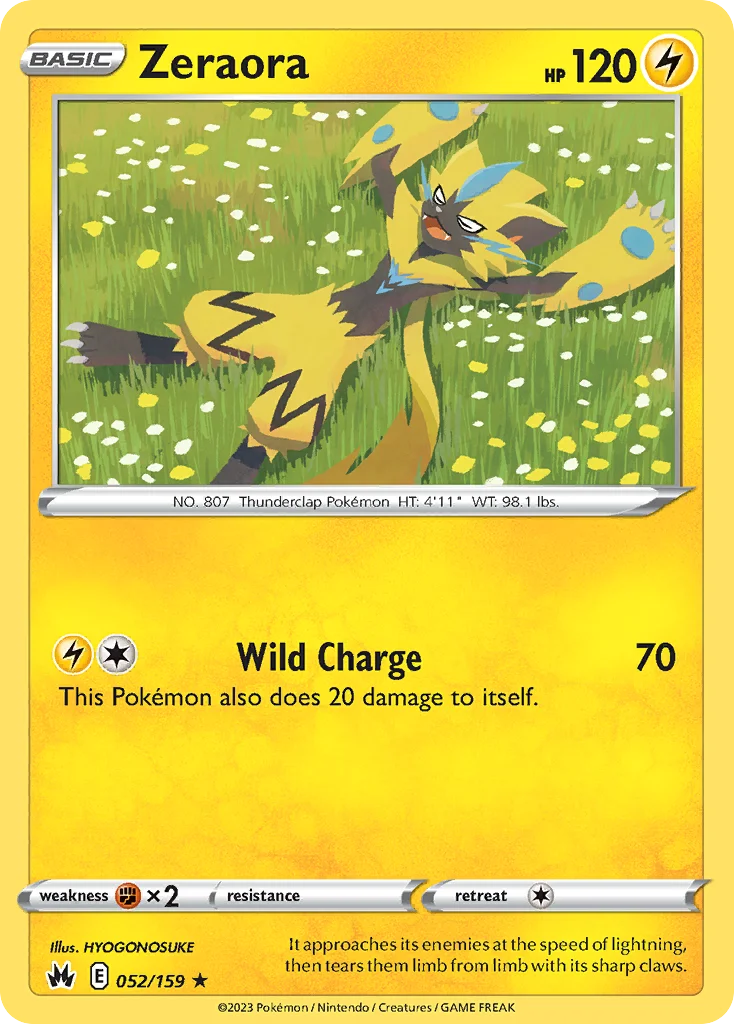 Zeraora · Crown Zenith
