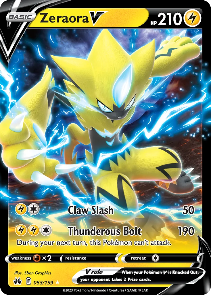 Zeraora V · Crown Zenith