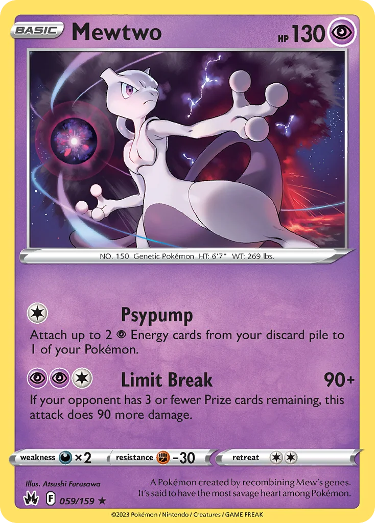 Mewtwo · Crown Zenith