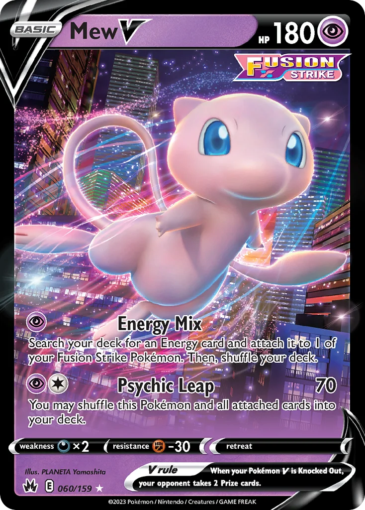 Mew V · Crown Zenith