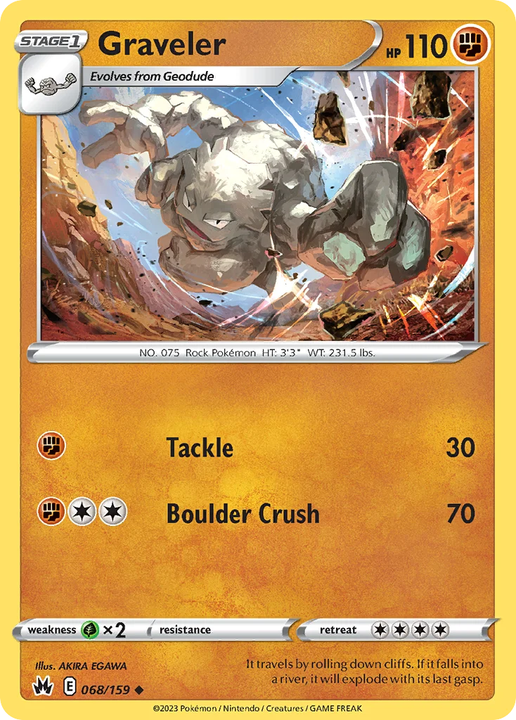 Graveler · Crown Zenith