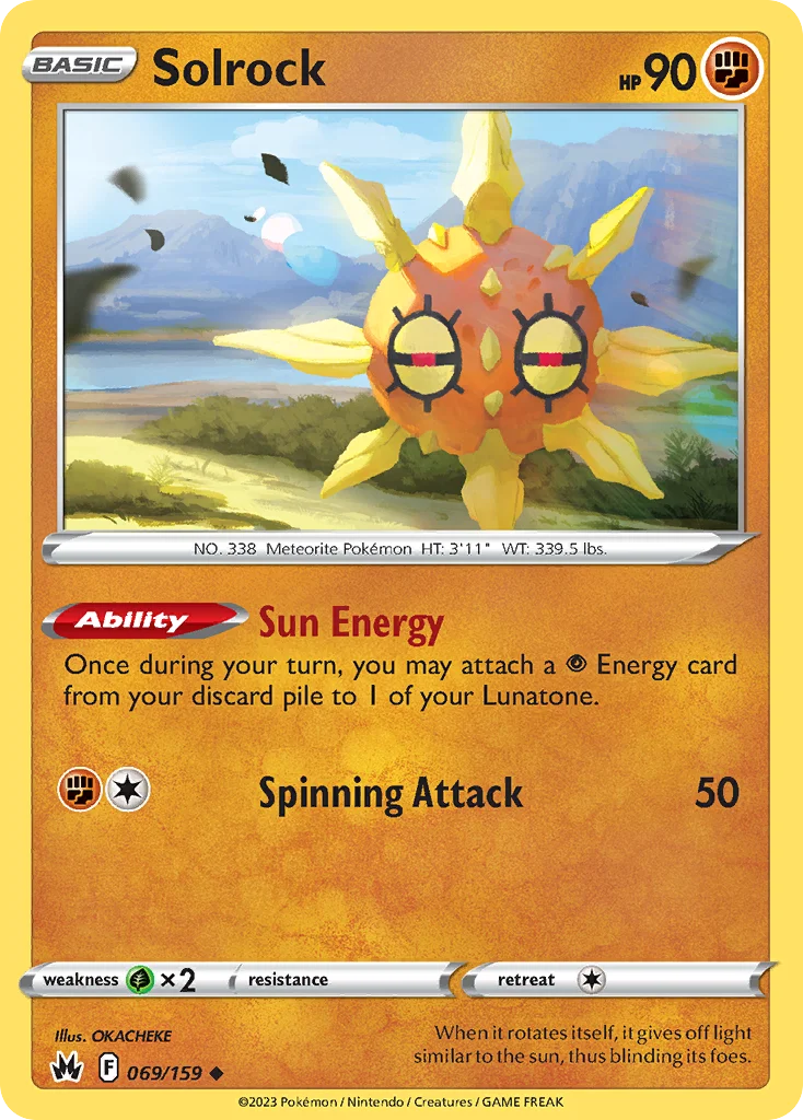Solrock · Crown Zenith