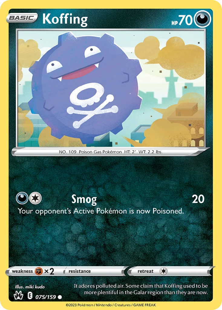 Koffing · Crown Zenith