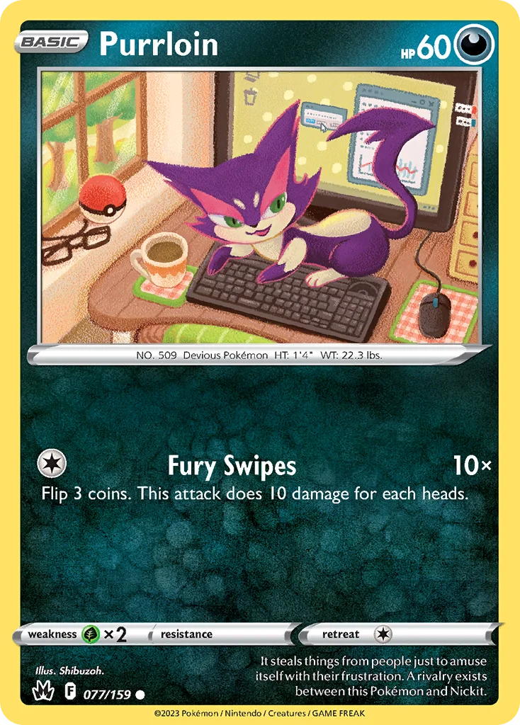 Purrloin · Crown Zenith