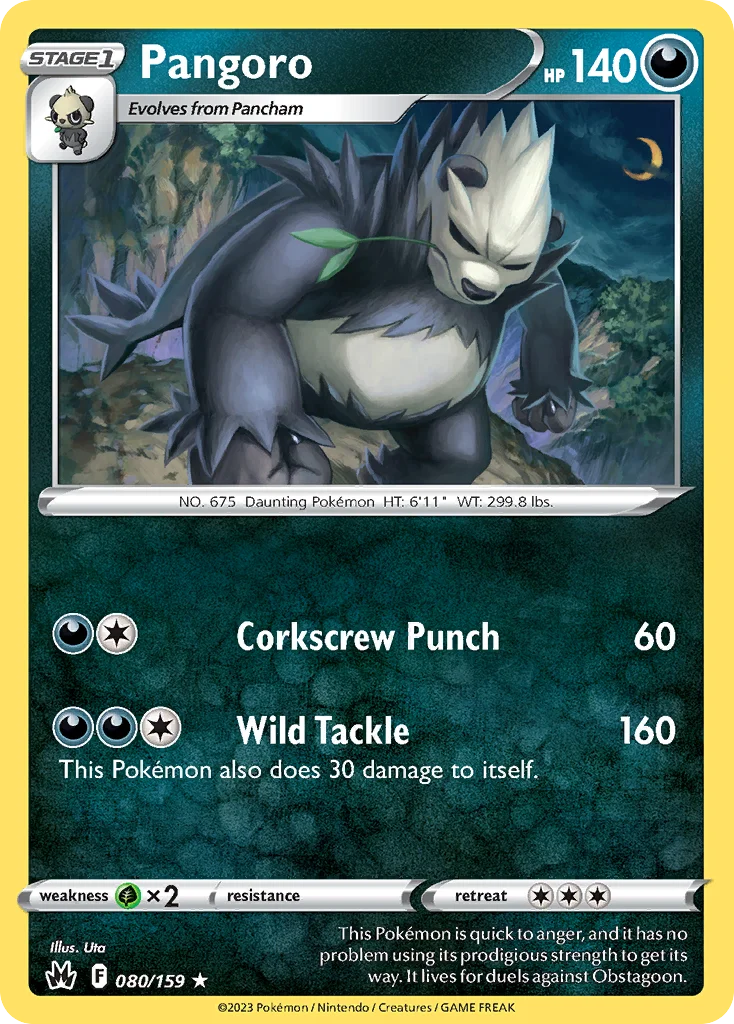 Pangoro · Crown Zenith