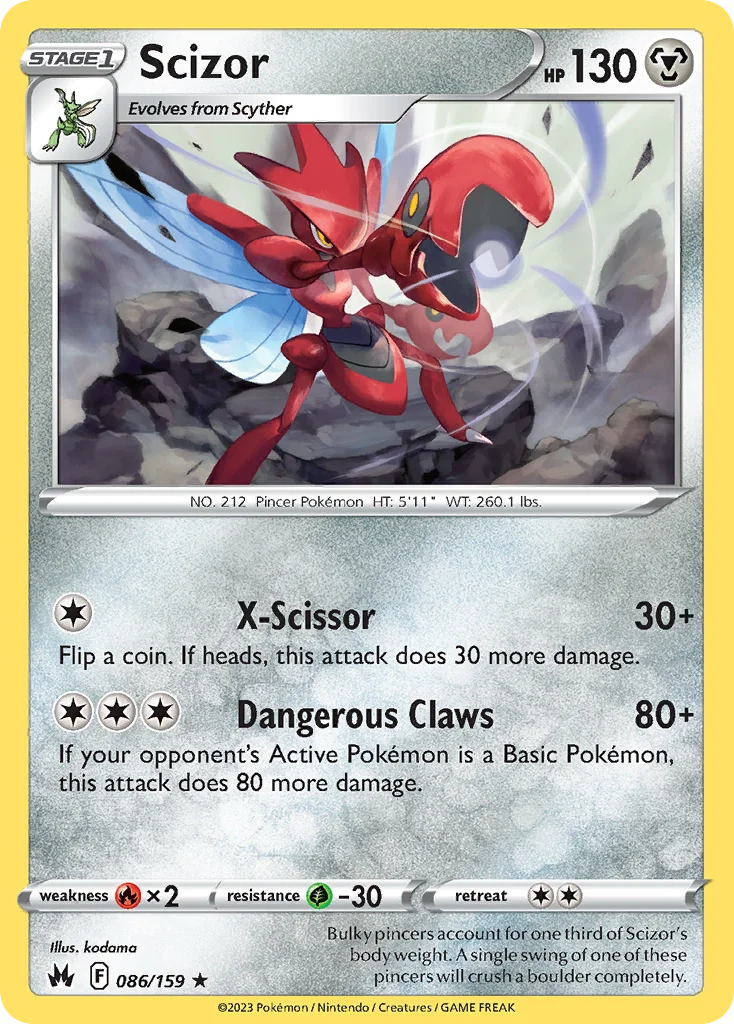 Scizor · Crown Zenith
