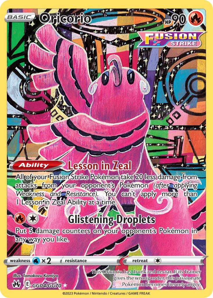 Oricorio · Crown Zenith Galarian Gallery
