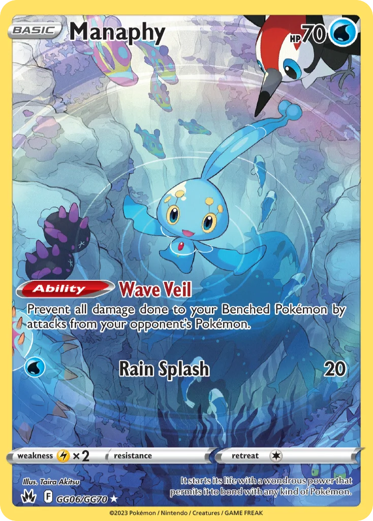 Manaphy · Crown Zenith Galarian Gallery