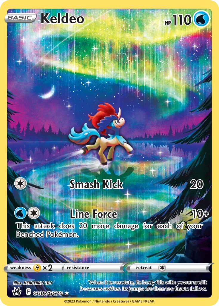 Keldeo · Crown Zenith Galarian Gallery