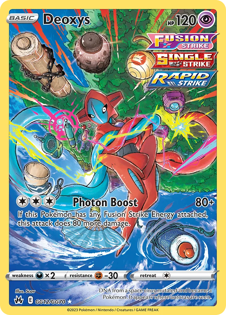 Deoxys · Crown Zenith Galarian Gallery