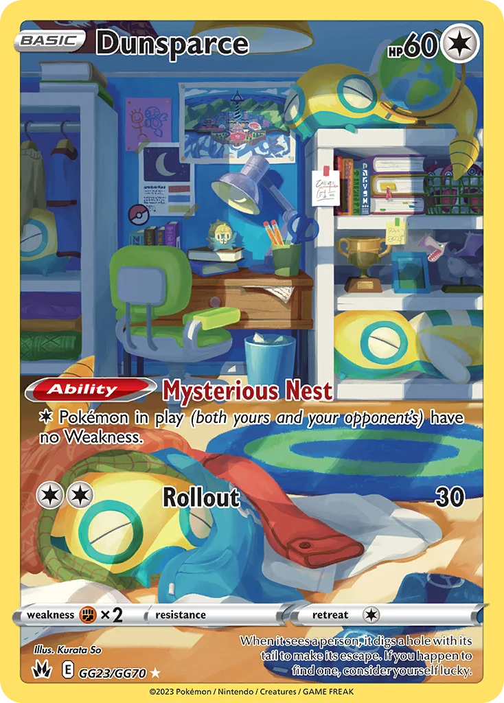 Dunsparce · Crown Zenith Galarian Gallery