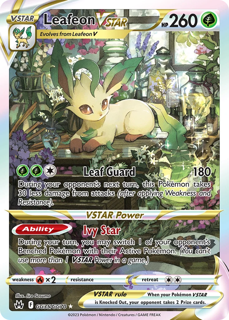 Leafeon VSTAR · Crown Zenith Galarian Gallery