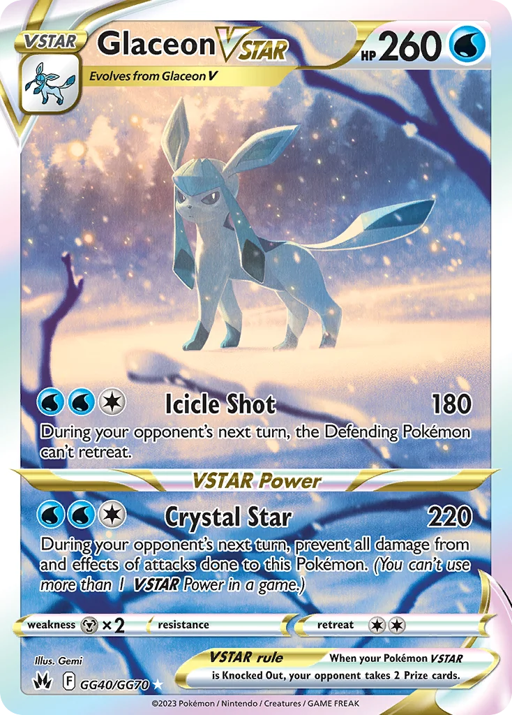 Glaceon VSTAR · Crown Zenith Galarian Gallery