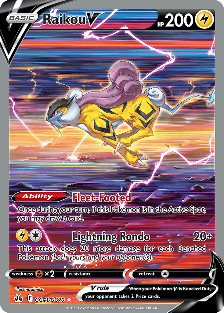 Raikou V · Crown Zenith Galarian Gallery