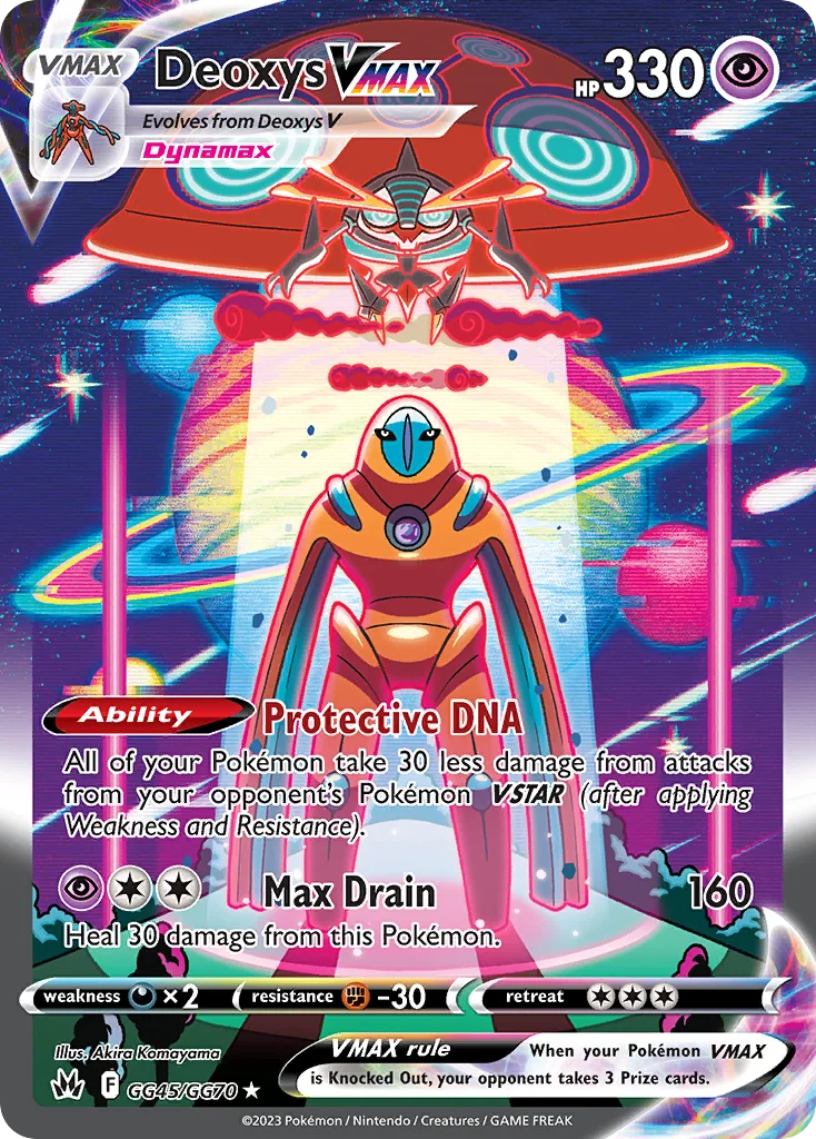 Deoxys VMAX · Crown Zenith Galarian Gallery