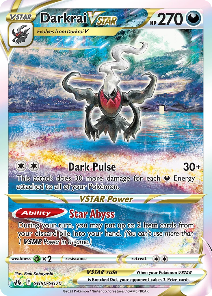 Darkrai VSTAR · Crown Zenith Galarian Gallery