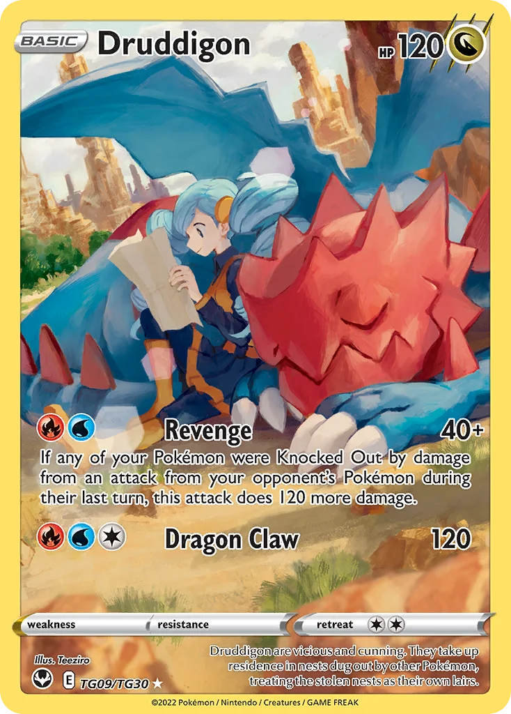 Druddigon · Silver Tempest Trainer Gallery