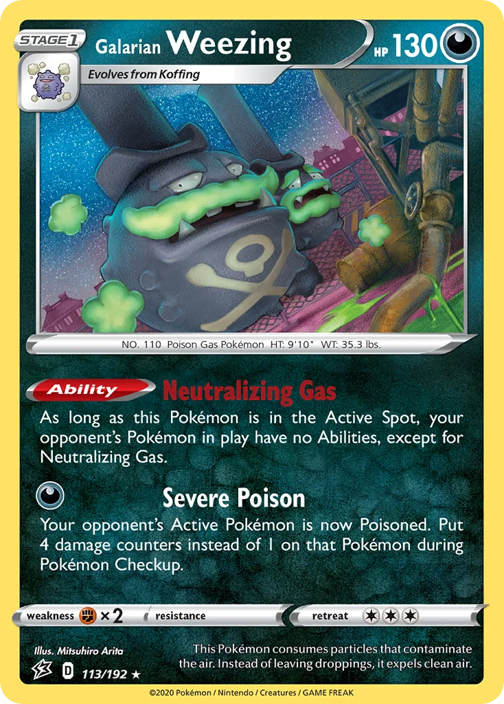 Galarian Weezing · Rebel Clash