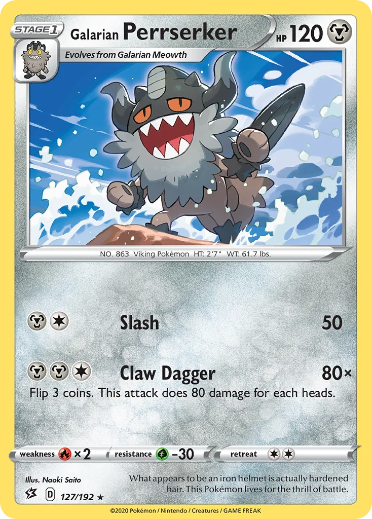 Galarian Perrserker · Rebel Clash