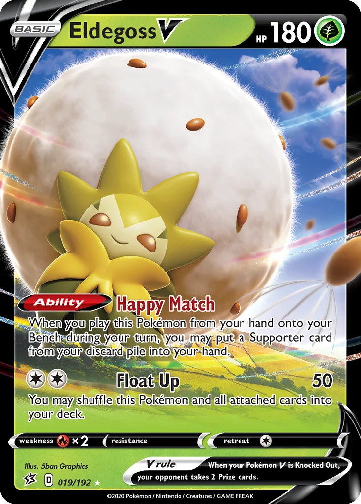 Eldegoss V · Rebel Clash