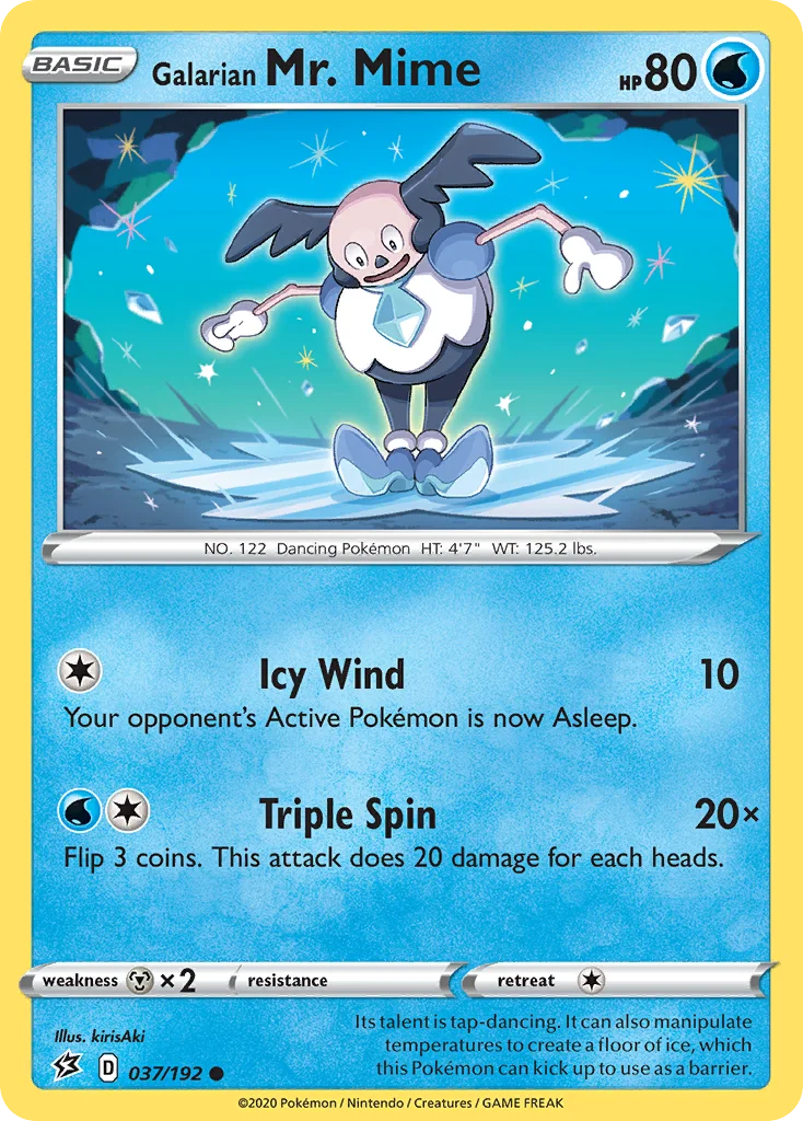 Mr. Mime de Galar · Rixa Rebelde