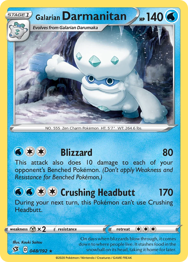 Galarian Darmanitan · Rebel Clash