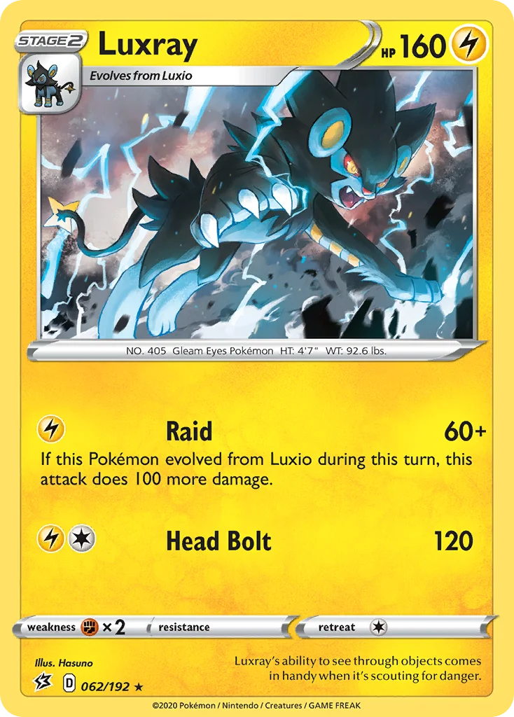 Luxray · Rebel Clash