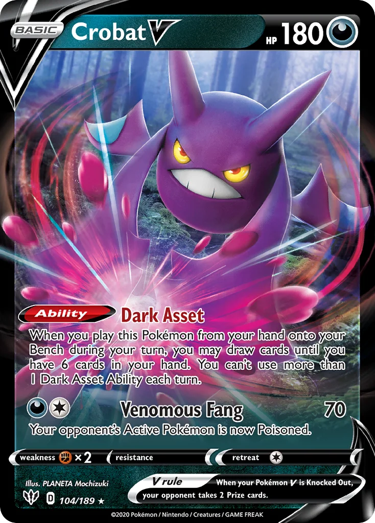 Crobat V · Darkness Ablaze