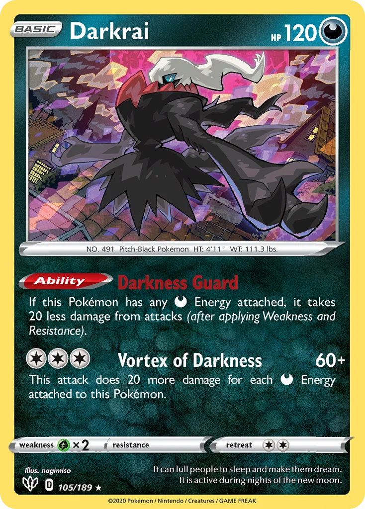 Darkrai · Darkness Ablaze