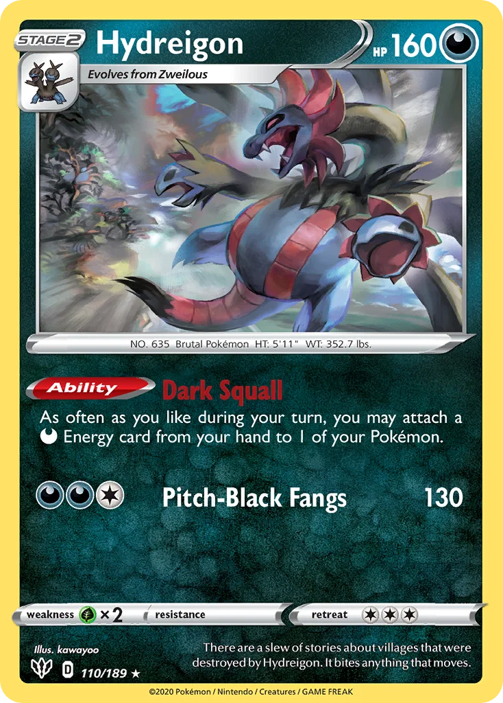 Hydreigon · Darkness Ablaze