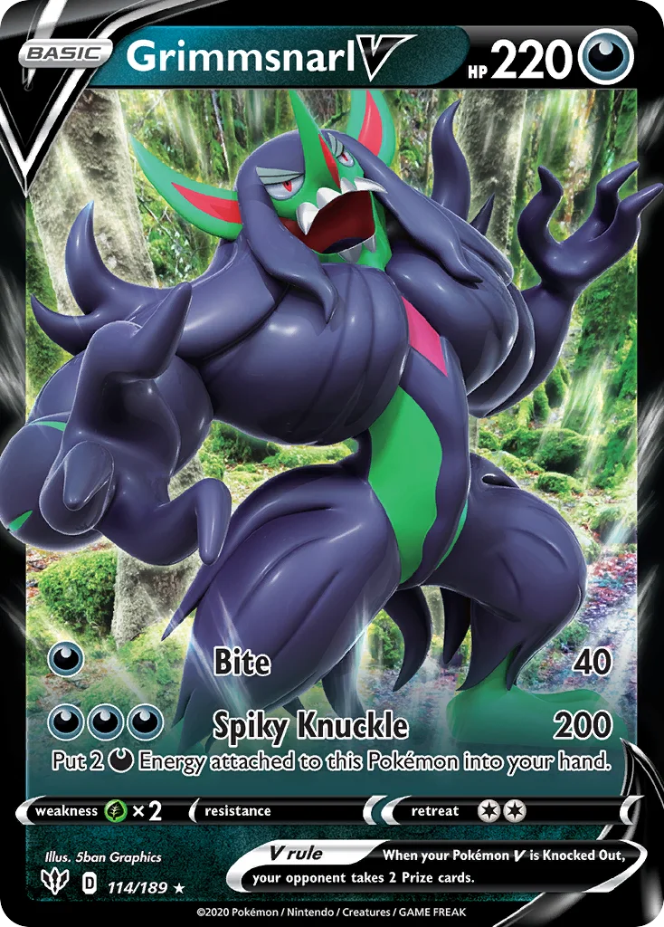 Grimmsnarl V · Darkness Ablaze