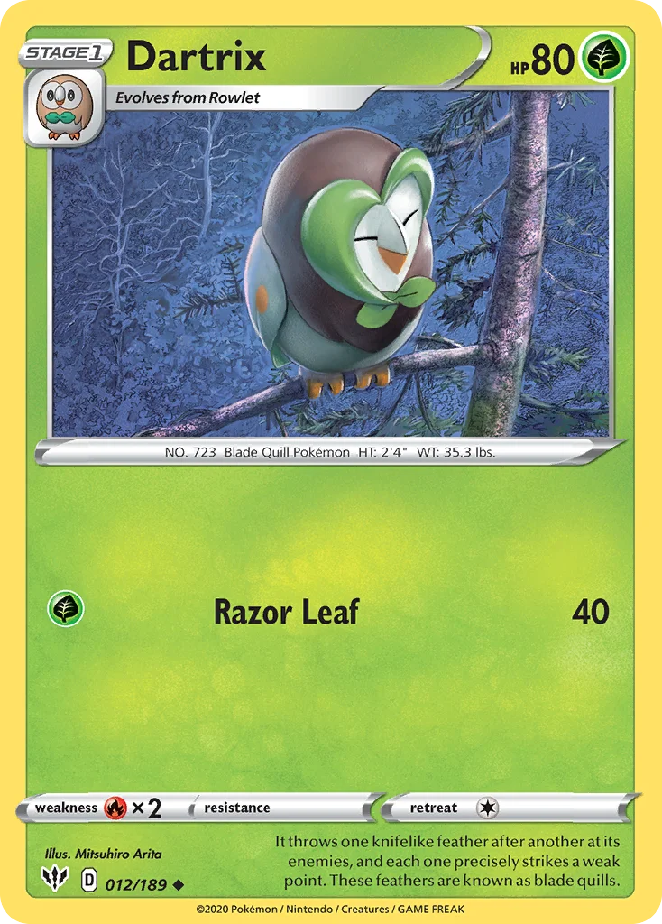 Dartrix · Darkness Ablaze