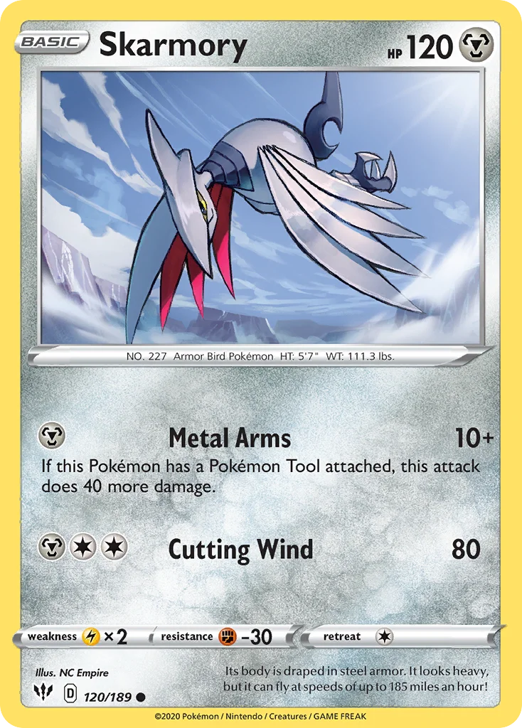 Skarmory · Darkness Ablaze