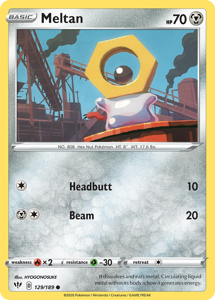 Meltan · Darkness Ablaze