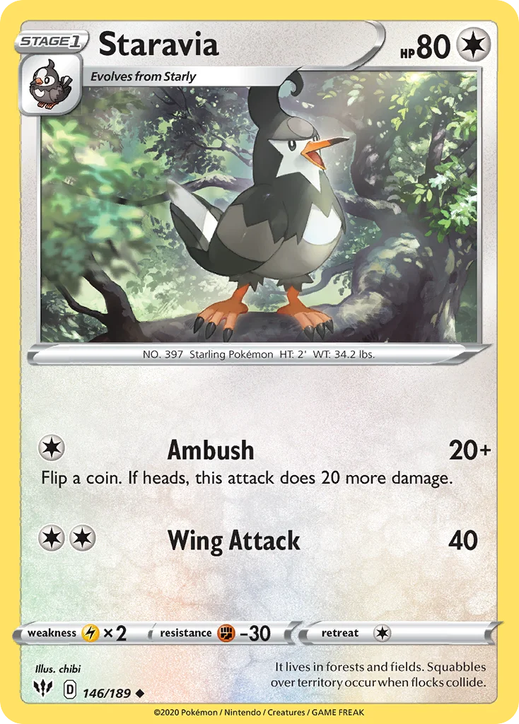 Staravia · Darkness Ablaze