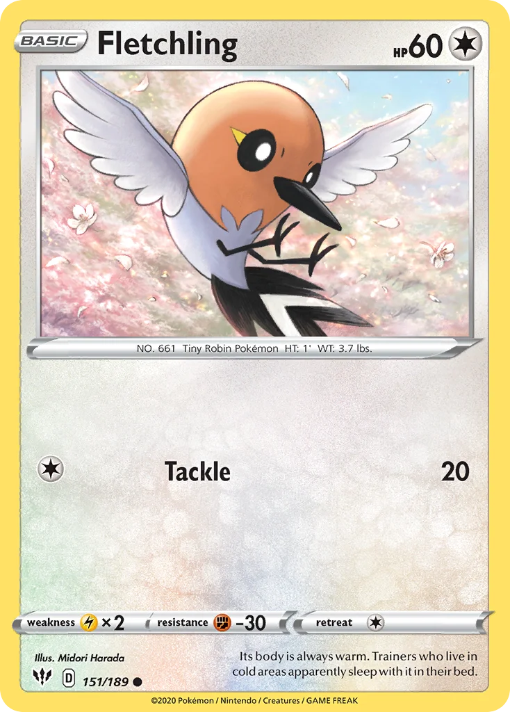 Fletchling · Darkness Ablaze