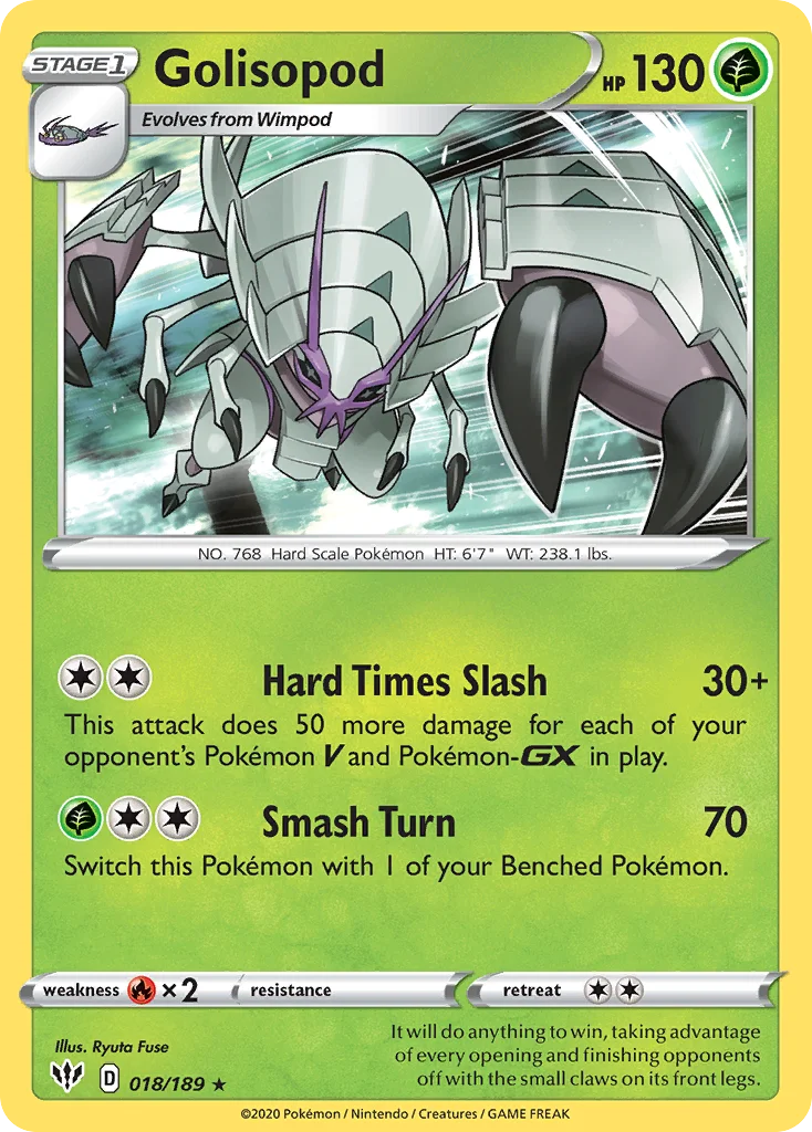 Golisopod · Darkness Ablaze