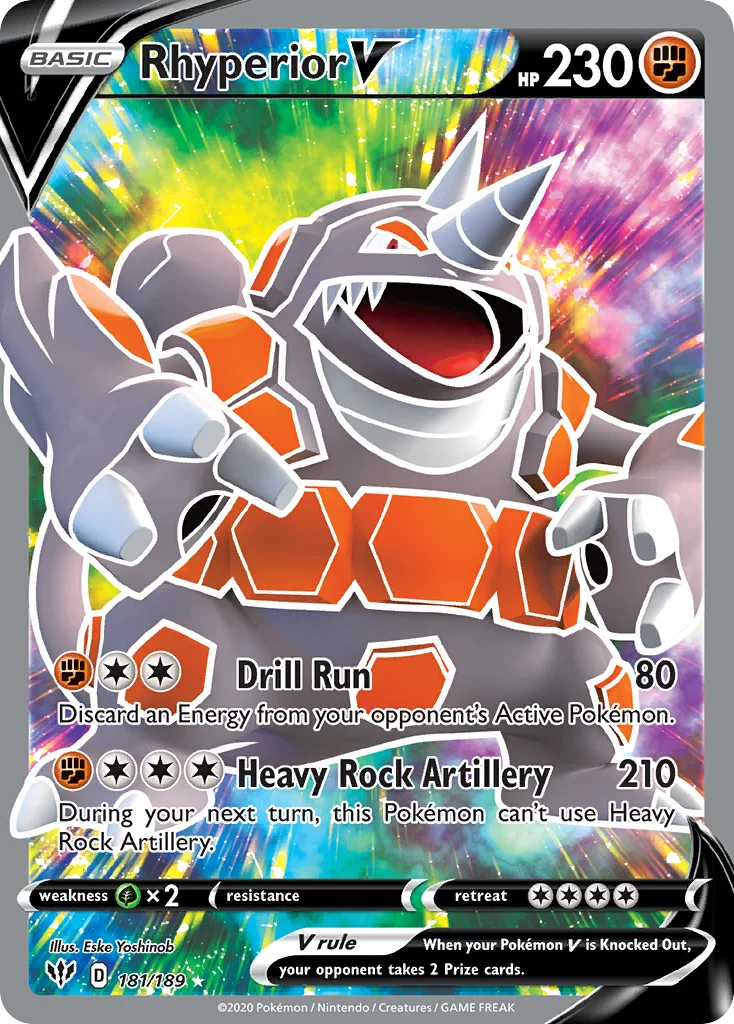 Rhyperior V · Darkness Ablaze
